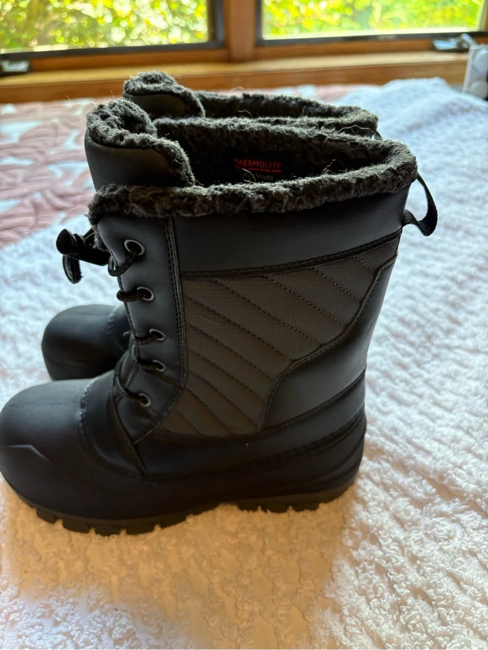 3M Thinsulate textured traction fur